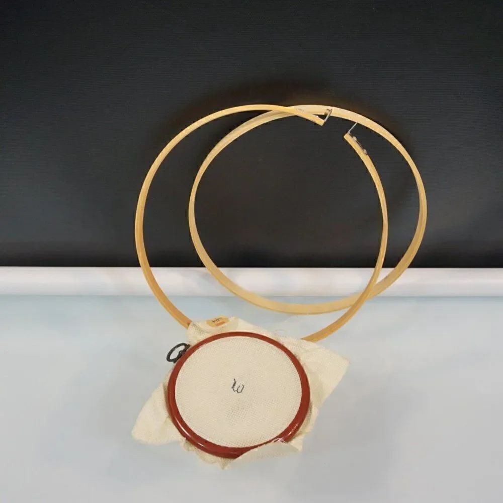 Embroidery Hoops Bamboo Wooden Hoop Rings Home DIY Cross Stitch Tools